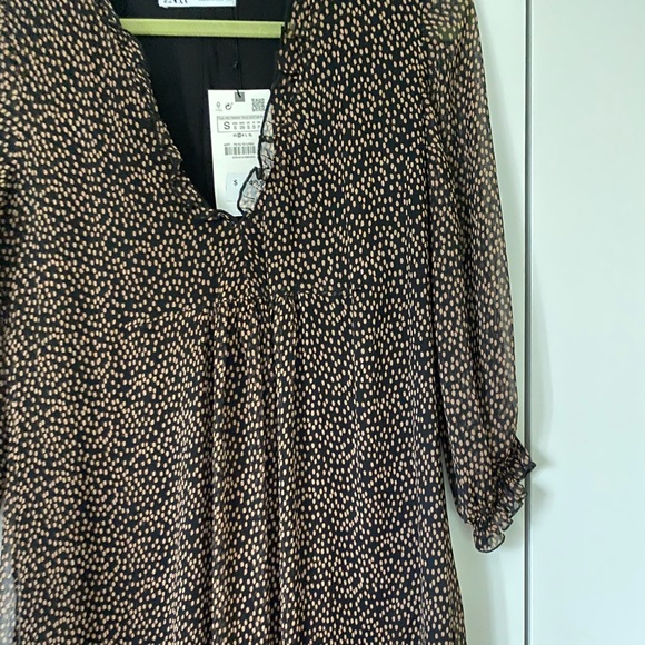 ZARA Polka Dot Dress - Picture 2 of 4